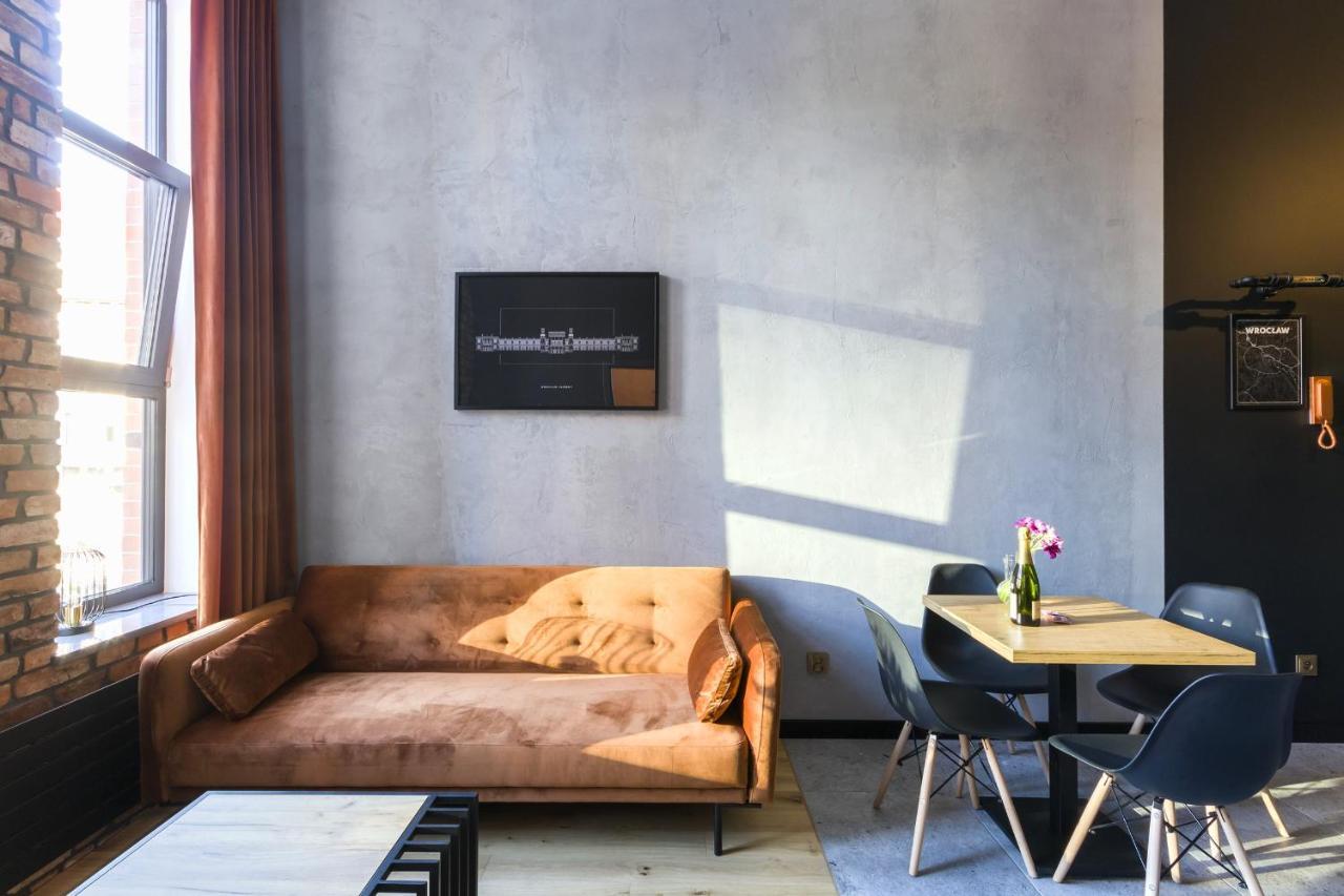 Loft Na Browarach Apartman Wrocław Kültér fotó