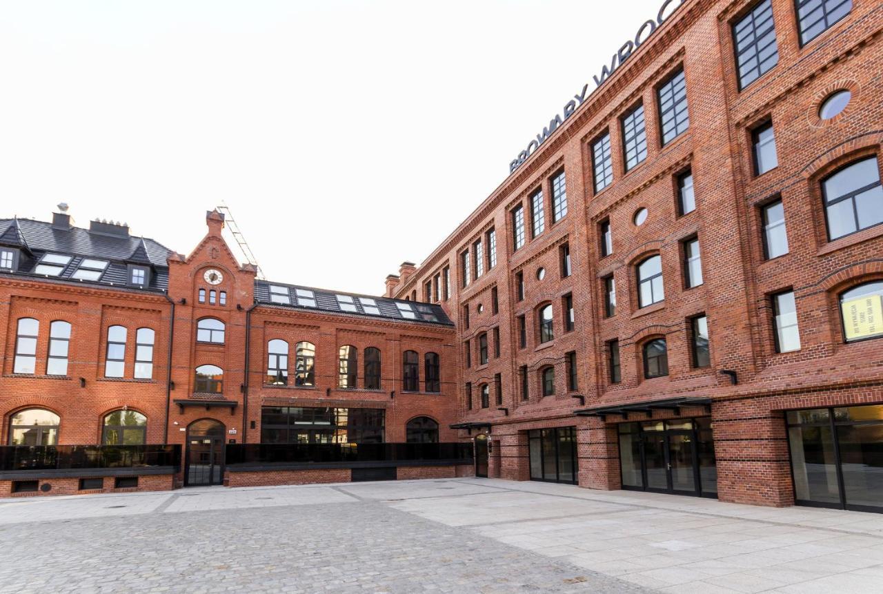 Loft Na Browarach Apartman Wrocław Kültér fotó